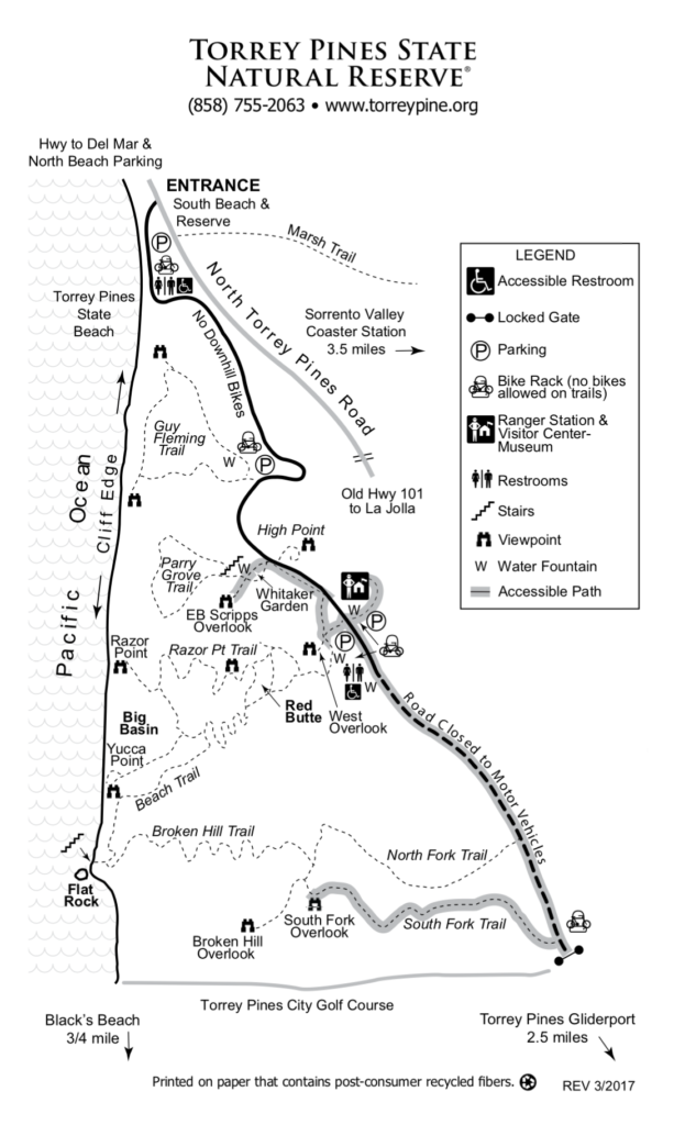 Torrey Pines Map